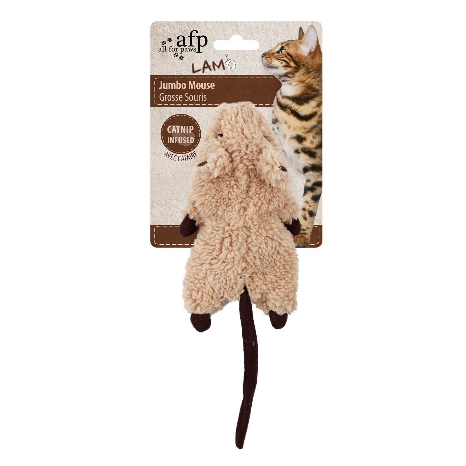 AFP Jumbo Rodent Catnip Cat Kitten Toy